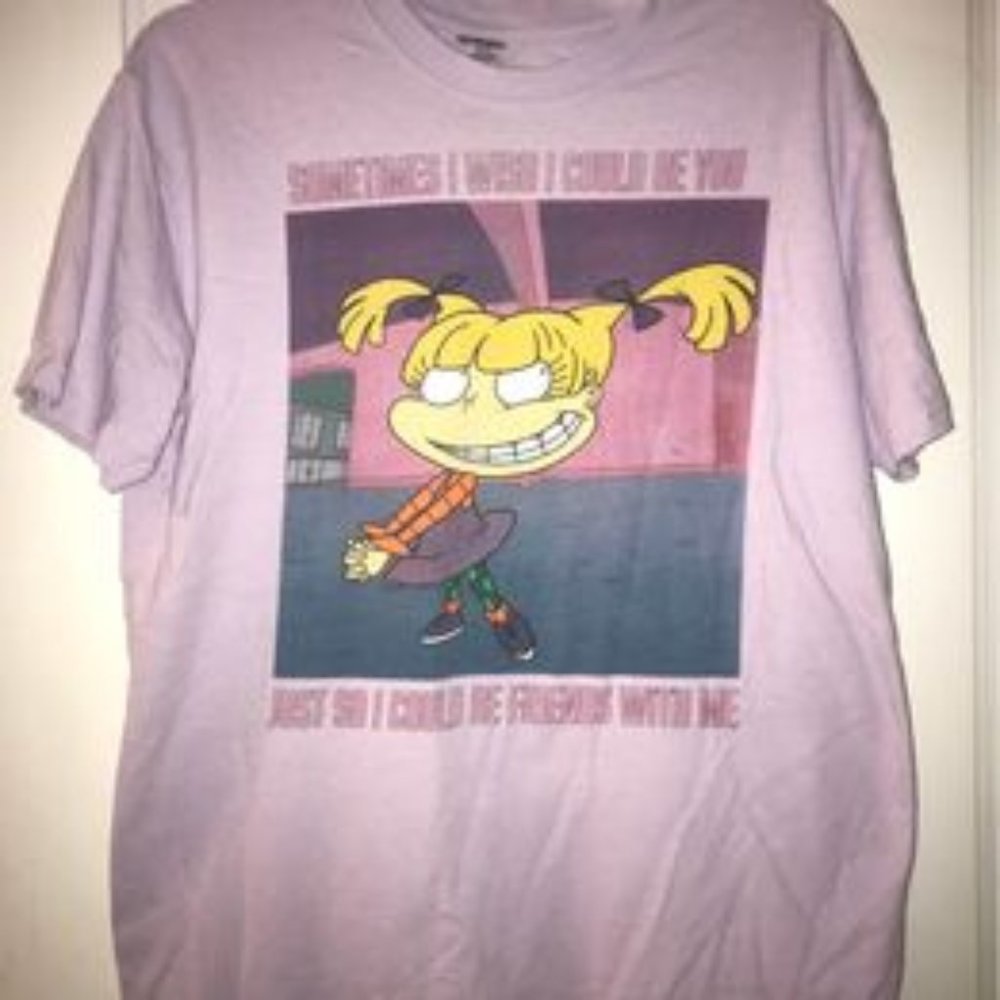 Womens Large Rugrats Angelica Shirt